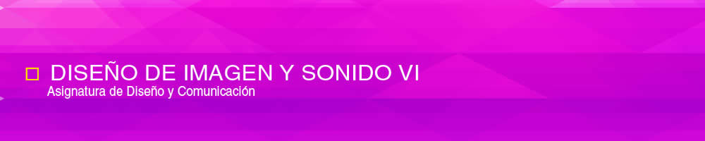 Asignaturas de la Facultad de Diseño y Comunicación