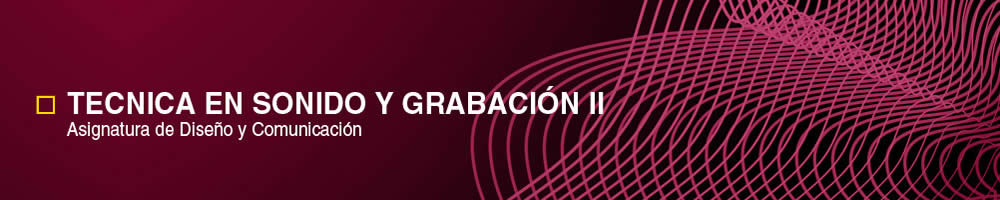 Técnica en sonido y grabación