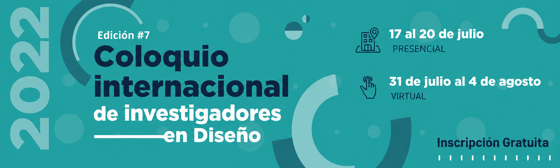 edici�n 7 Coloquio internacional de investigadores en dise�o 2022