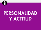 Personalidad y actitud