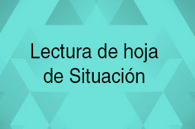 Lectura de hoja de Situación
