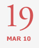 19 de marzo