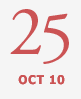 25 oct