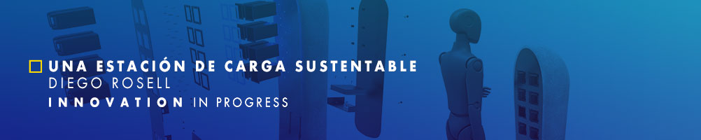 Una estación de carga sustentable