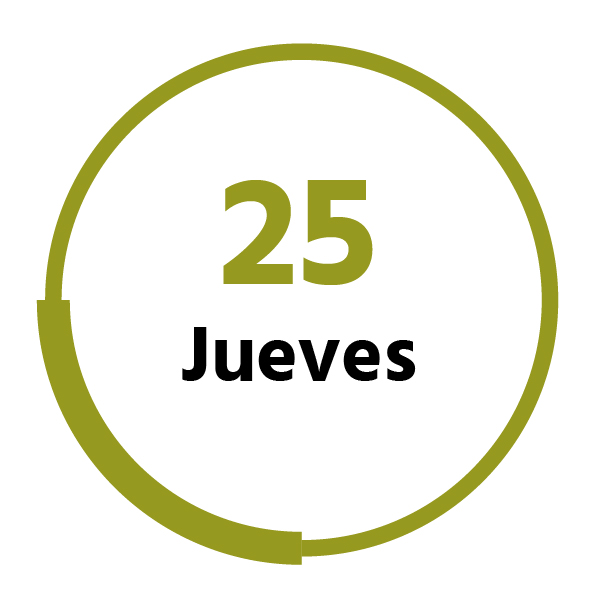 Jueves 25