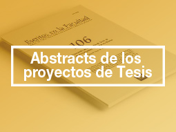 abstracts de los proyectos de Tesis