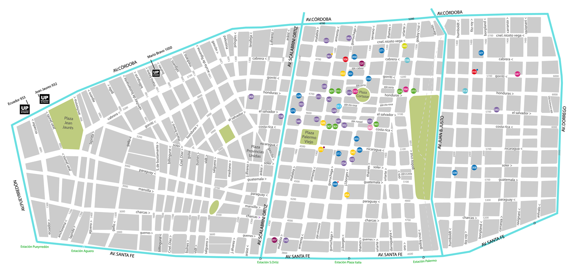 Mapa de Marcas