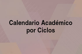 Calendario Académico por Ciclos