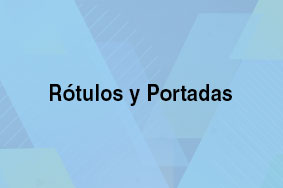Rótulos y Portadas