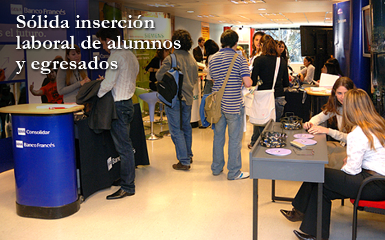 Sólida inserción laboral de alumnos y egresados